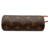 ルイ・ヴィトン LOUIS VUITTON パピヨンポーチ ブラウン モノグラムキャンバス レディース ポーチ
