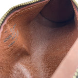 ルイ・ヴィトン LOUIS VUITTON パピヨンポーチ ブラウン モノグラムキャンバス レディース ポーチ