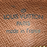 ルイ・ヴィトン LOUIS VUITTON パピヨンポーチ ブラウン モノグラムキャンバス レディース ポーチ