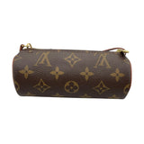 ルイ・ヴィトン LOUIS VUITTON パピヨンポーチ ブラウン モノグラムキャンバス レディース ポーチ