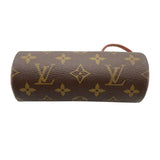ルイ・ヴィトン LOUIS VUITTON パピヨンポーチ ブラウン モノグラムキャンバス レディース ポーチ