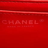 シャネル CHANEL ミニマトラッセ20 A69900 26番台 レッド SV金具 ラムスキン レディース ショルダーバッグ