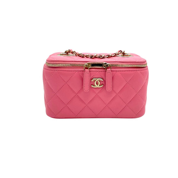 【ピンクが女子力アップ♪】CHANEL ショルダーバック 渋谷並木橋店】CHANEL シャネル ショルダーバッグ トップ