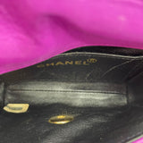 シャネル CHANEL マトラッセ ショルダー パープル ゴールド金具 ラムスキン レディース ショルダーバッグ