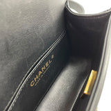 シャネル CHANEL ボーイシャネル15 Vステッチ A67364 ブラック GD金具 ラムスキン レディース ショルダーバッグ