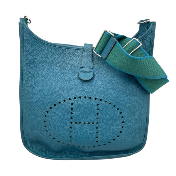 エルメス HERMES エヴリン3GM コバルト SV金具 トリヨン レディース ショルダーバッグ