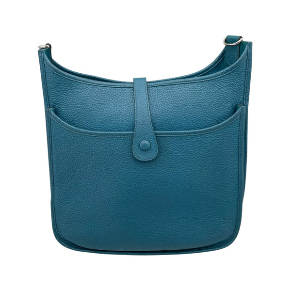 エルメス HERMES エヴリン3GM コバルト SV金具 トリヨン レディース ショルダーバッグ