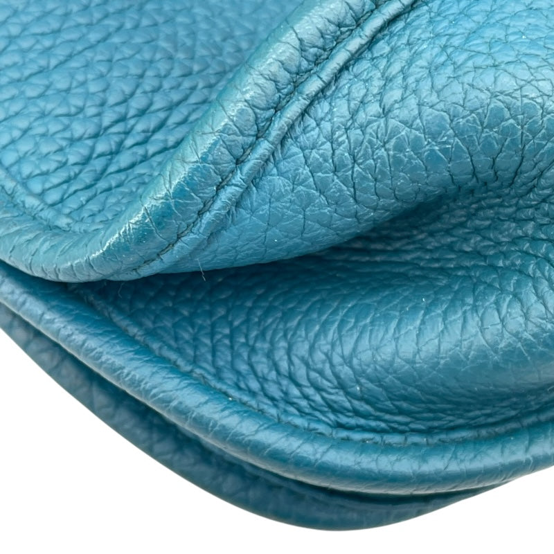 エルメス HERMES エヴリン3GM コバルト SV金具 トリヨン レディース ショルダーバッグ