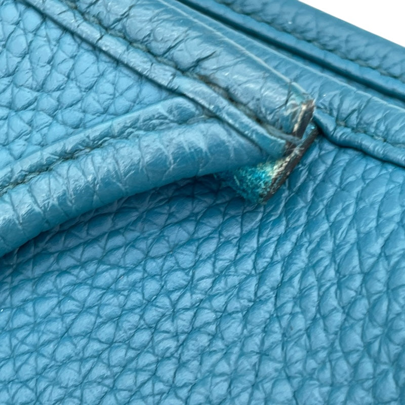 エルメス HERMES エヴリン3GM コバルト SV金具 トリヨン レディース ショルダーバッグ