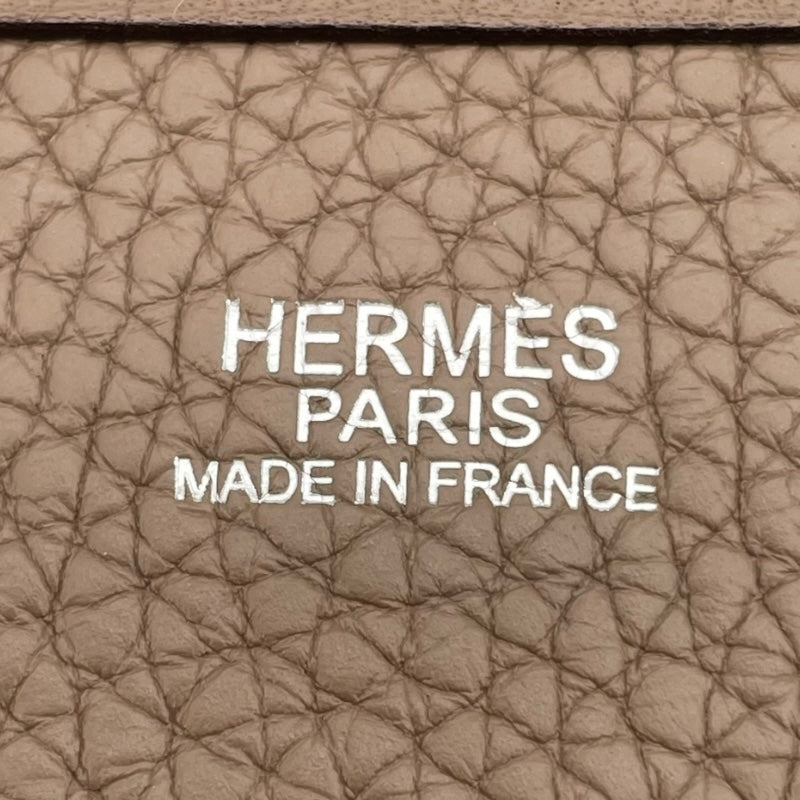エルメス HERMES エヴリン1 PM □I刻印 エトゥープ SV金具 トリヨン レディース ショルダーバッグ