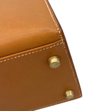 エルメス HERMES ケリー32 □B刻印 ナチュラルサブレ ゴールド金具 シャモニー レディース ハンドバッグ