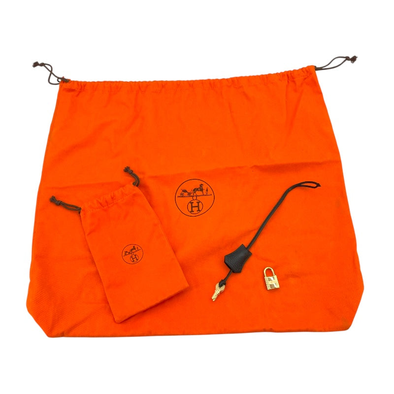 エルメス HERMES バーキン35 □H刻 ブラック ゴールド金具 フィヨルド レディース ハンドバッグ