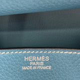 エルメス HERMES バーキン35 □N刻印　(2010年製) ブルージーン　シルバー金具 トゴ レディース ハンドバッグ