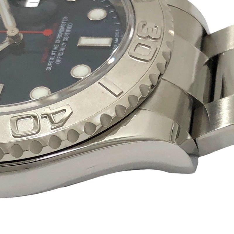ロレックス ROLEX ヨットマスター ランダムシリアル 116622 ネイビー SS/PT メンズ 腕時計