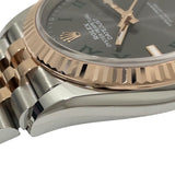 ロレックス ROLEX デイトジャスト36 ランダムシリアル 126231 スレート ジュビリーブレス SS/K18PG メンズ 腕時計