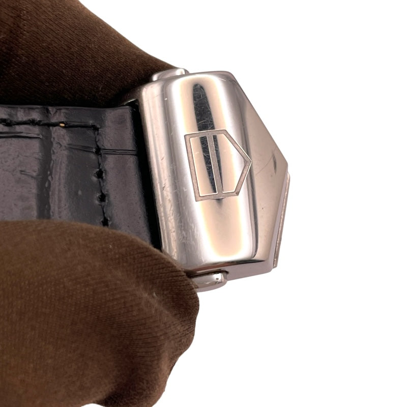 タグ・ホイヤー TAG HEUER モナコ クォーツ WAW131A.FC6177 ブラック SS クオーツ メンズ 腕時計
