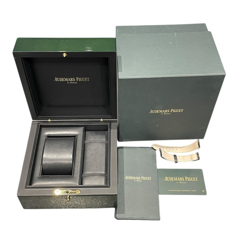 オーデマ・ピゲ AUDEMARS PIGUET ミリネリー ホワイトシェル 77247BC.ZZ.A813CR.01 ホワイトシェル K18WG 手巻き レディース 腕時計