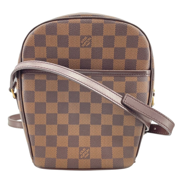 ルイ・ヴィトン LOUIS VUITTON イパネマPM N51294 ブラウン ダミエキャンバス レディース ショルダーバッグ