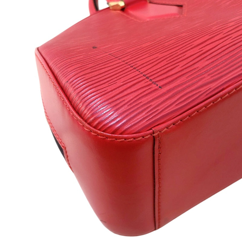 ルイ・ヴィトン LOUIS VUITTON ジャスミン M52087 レッド/ゴールド金具 エピレザー レディース ハンドバッグ