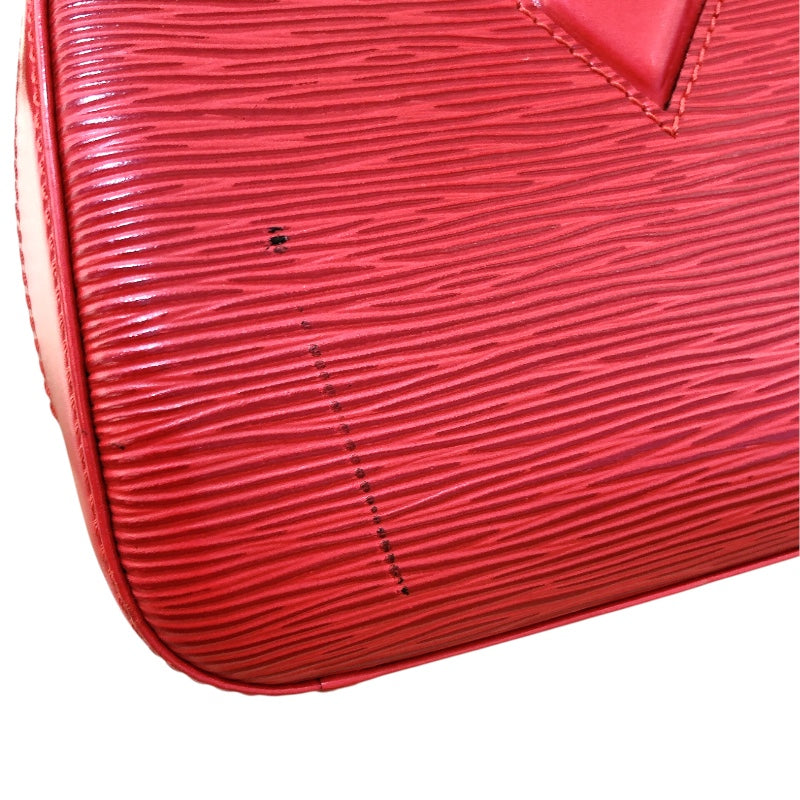 ルイ・ヴィトン LOUIS VUITTON ジャスミン M52087 レッド/ゴールド金具 エピレザー レディース ハンドバッグ