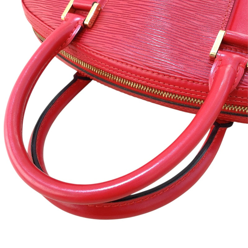 ルイ・ヴィトン LOUIS VUITTON ジャスミン M52087 レッド/ゴールド金具 エピレザー レディース ハンドバッグ