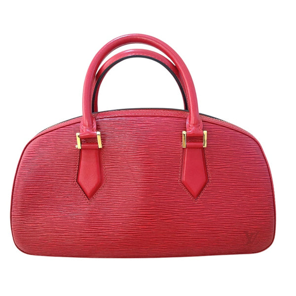 ルイ・ヴィトン LOUIS VUITTON ジャスミン M52087 レッド/ゴールド金具 エピレザー レディース ハンドバッグ