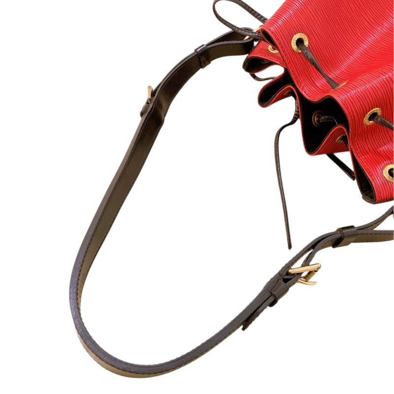 ルイ・ヴィトン LOUIS VUITTON プチノエ M44172 レッド　ゴールド金具 エピ レディース ショルダーバッグ
