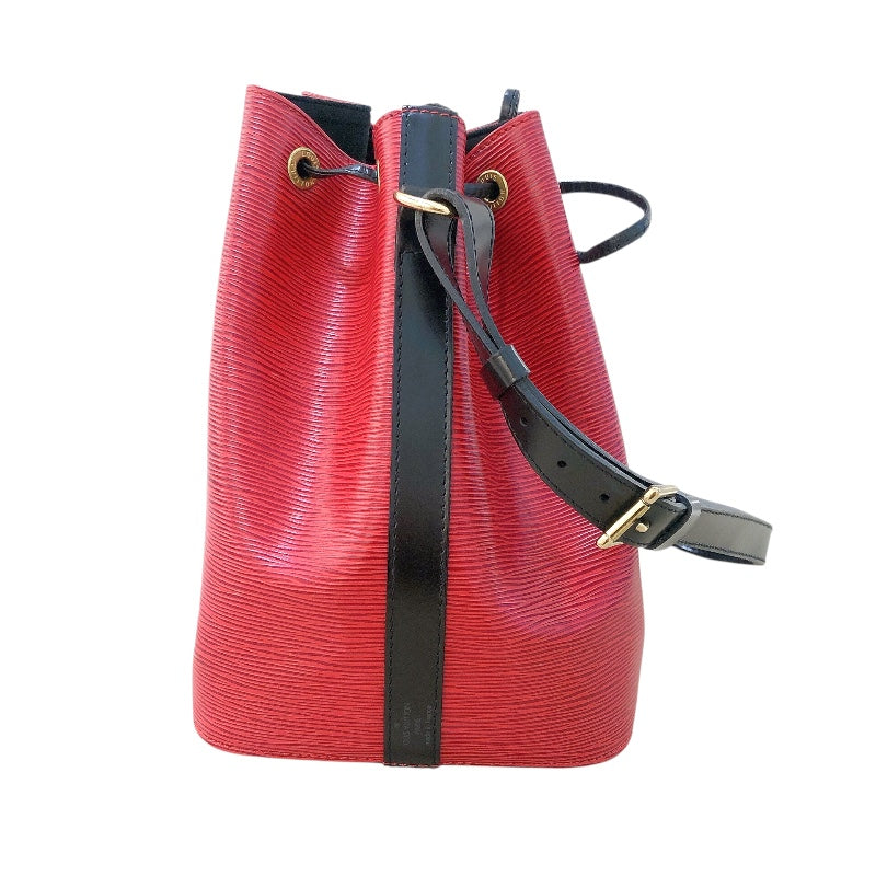 ルイ・ヴィトン LOUIS VUITTON プチノエ M44172 レッド　ゴールド金具 エピ レディース ショルダーバッグ