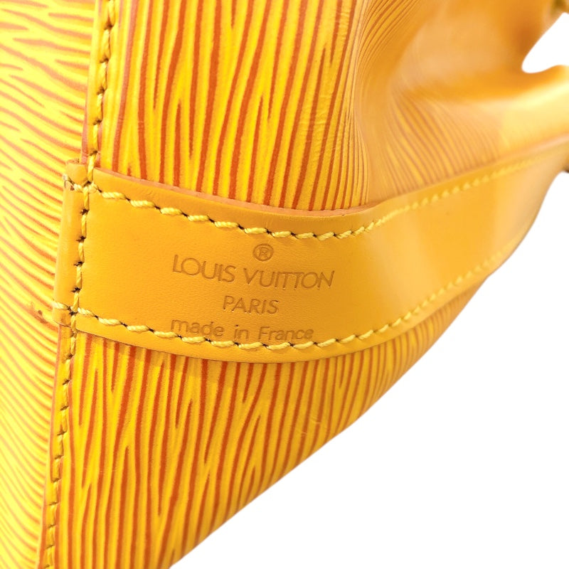 ルイ・ヴィトン LOUIS VUITTON プチノエ M44109 イエロー ゴールド金具 エピ レディース ショルダーバッグ