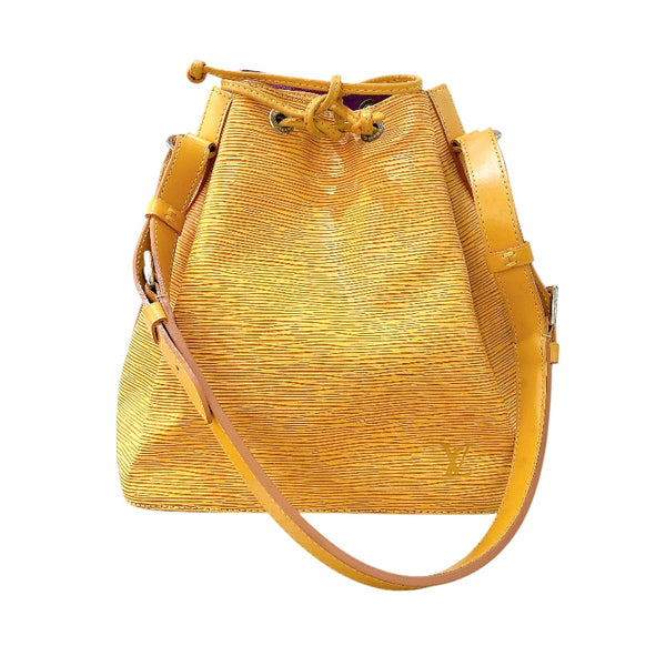 ルイ・ヴィトン LOUIS VUITTON プチノエ M44109 イエロー ゴールド金具 エピ レディース ショルダーバッグ
