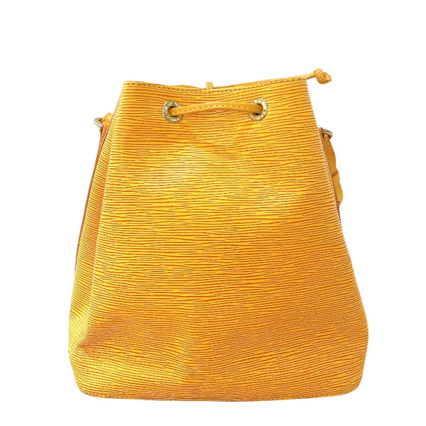 ルイ・ヴィトン LOUIS VUITTON プチノエ M44109 イエロー ゴールド金具 エピ レディース ショルダーバッグ
