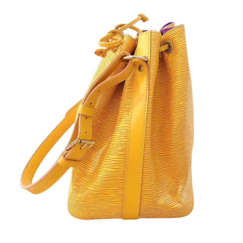 ルイ・ヴィトン LOUIS VUITTON プチノエ M44109 イエロー ゴールド金具 エピ レディース ショルダーバッグ
