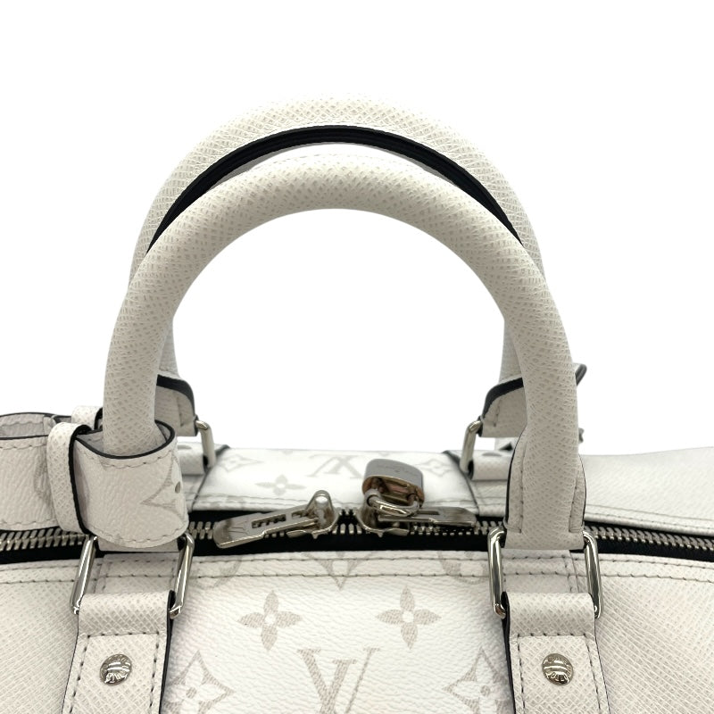 ルイ・ヴィトン LOUIS VUITTON キーポルバンドリエール50 M30885 ホワイト タイガラマ／ モノグラム ユニセックス ボストンバッグ