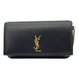 サンローラン SAINT LAURENT カサンドラ フォンホルダー 635095 ブラック レザー レディース ショルダーバッグ
