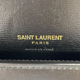 サンローラン SAINT LAURENT カサンドラ フォンホルダー 635095 ブラック レザー レディース ショルダーバッグ