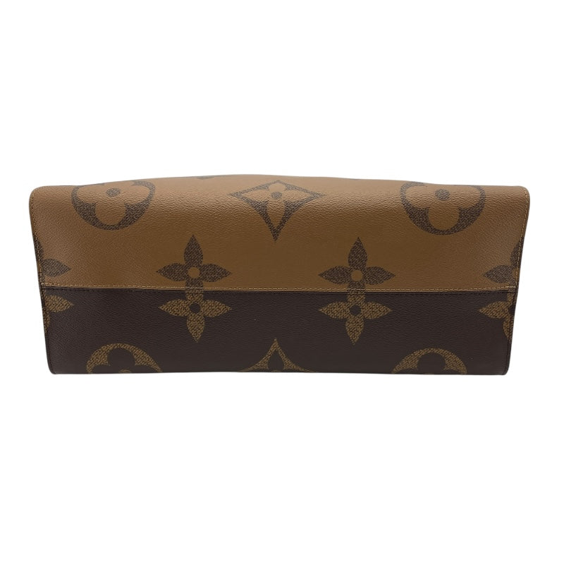 ルイ・ヴィトン LOUIS VUITTON オンザゴーGM M44576 ブラウン ジャイアント・リバース レディース トートバッグ