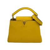 ルイ・ヴィトン LOUIS VUITTON カプシーヌBB M59434 イエロー トリヨンレザー レディース ショルダーバッグ