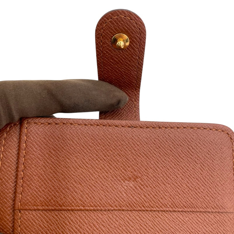 ルイ・ヴィトン LOUIS VUITTON コンパクトジップ M61667 ブラウン