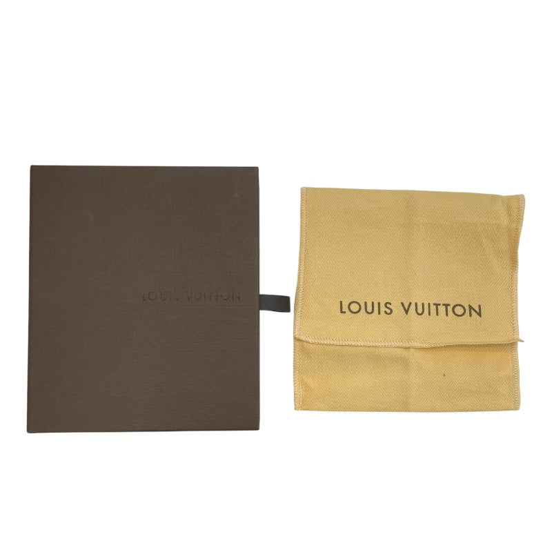 ルイ・ヴィトン LOUIS VUITTON コンパクト・ジップ N61668 ブラウン ダミエ・キャンバス ユニセックス 二つ折り財布
