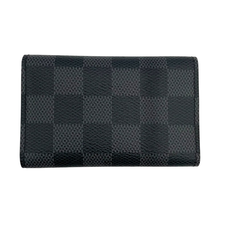 ルイ・ヴィトン LOUIS VUITTON ミュルティクレ6 N62662 ブラック ダミエ・グラフィット・キャンバス メンズ キーケース