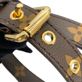ルイ・ヴィトン LOUIS VUITTON ショルダーストラップ ブラウン モノグラム ユニセックス ショルダーストラップ