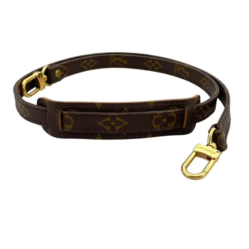 ルイ・ヴィトン LOUIS VUITTON ストラップ ブラウン モノグラム ユニセックス ショルダーストラップ