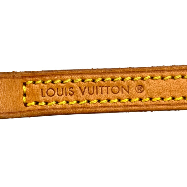 ルイ・ヴィトン LOUIS VUITTON ストラップ J0014 ベージュ ヌメ革 ユニセックス ショルダーストラップ