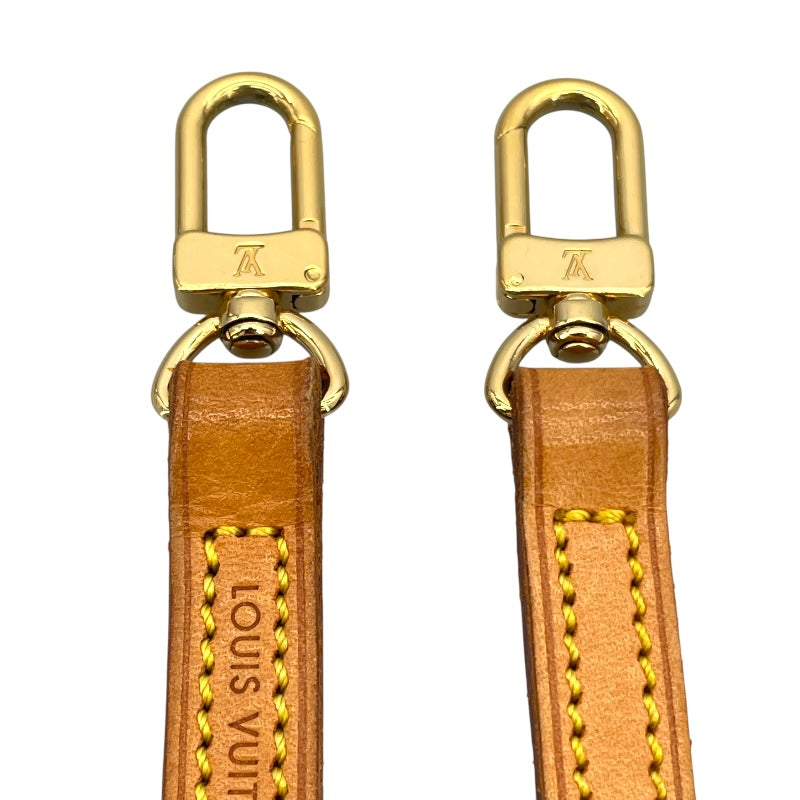 ルイ・ヴィトン LOUIS VUITTON ストラップ J0014 ベージュ ヌメ革 ユニセックス ショルダーストラップ