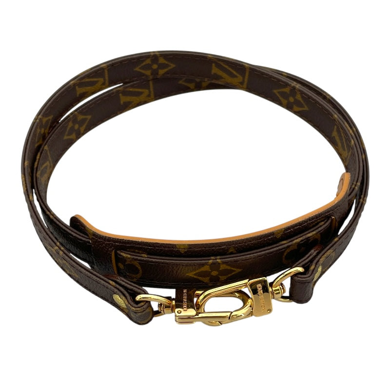 ルイ・ヴィトン LOUIS VUITTON ストラップ ブラウン モノグラム ユニセックス ショルダーストラップ