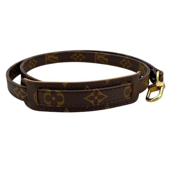 ルイ・ヴィトン LOUIS VUITTON ストラップ ブラウン モノグラム ユニセックス ショルダーストラップ