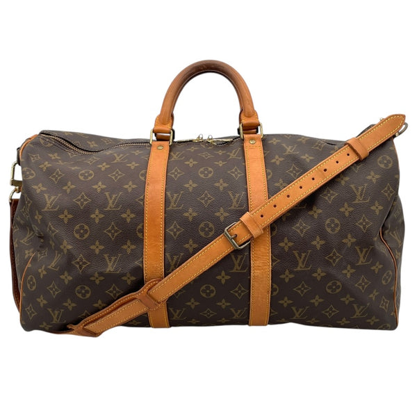 ルイ・ヴィトン LOUIS VUITTON キーポルバンドリエール50 M41416 ブラウン モノグラムキャンバス ユニセックス ボストンバッグ