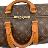 ルイ・ヴィトン LOUIS VUITTON キーポルバンドリエール50 M41416 ブラウン モノグラムキャンバス ユニセックス ボストンバッグ