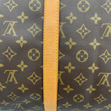 ルイ・ヴィトン LOUIS VUITTON キーポル・バンドリエール 55 M41414 ブラウン モノグラムキャンバス ユニセックス ボストンバッグ