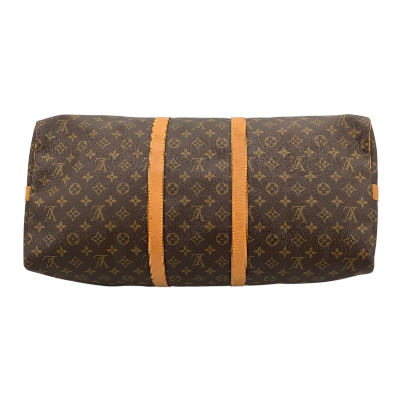 ルイ・ヴィトン LOUIS VUITTON キーポル・バンドリエール 55 M41414 ブラウン モノグラムキャンバス ユニセックス ボストンバッグ